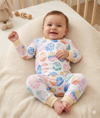 Imagen de Pijamas dos piezas  de algodon 100% organico Burt's Bees